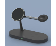 Tech-Protect A12 3w1 Magnetic MagSafe Wireless Charger black - 662735 - zdjęcie 3